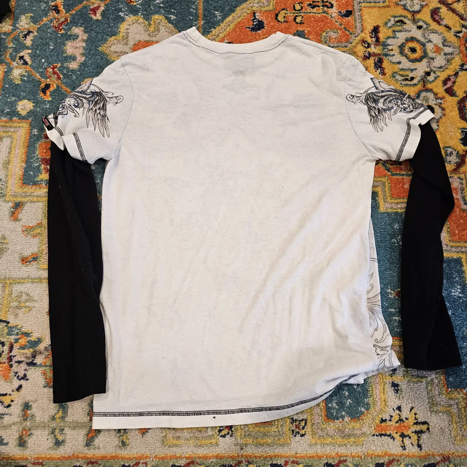 Vintage Y2K MMA Elite Long Sleeve Tee SZ Med.