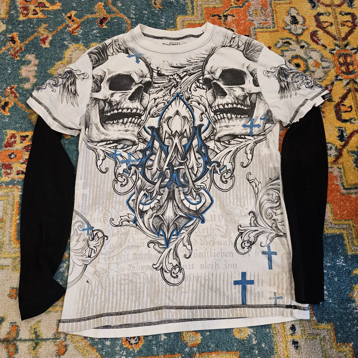 Vintage Y2K MMA Elite Long Sleeve Tee SZ Med.
