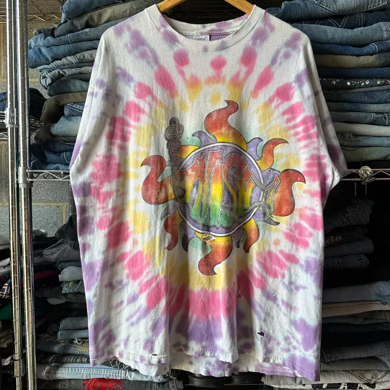Vintage Tie-Dye Band Tee