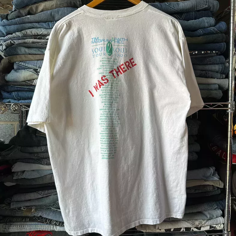 Vintage Faith Hill & Tim McGraw 2000 T-Shirt