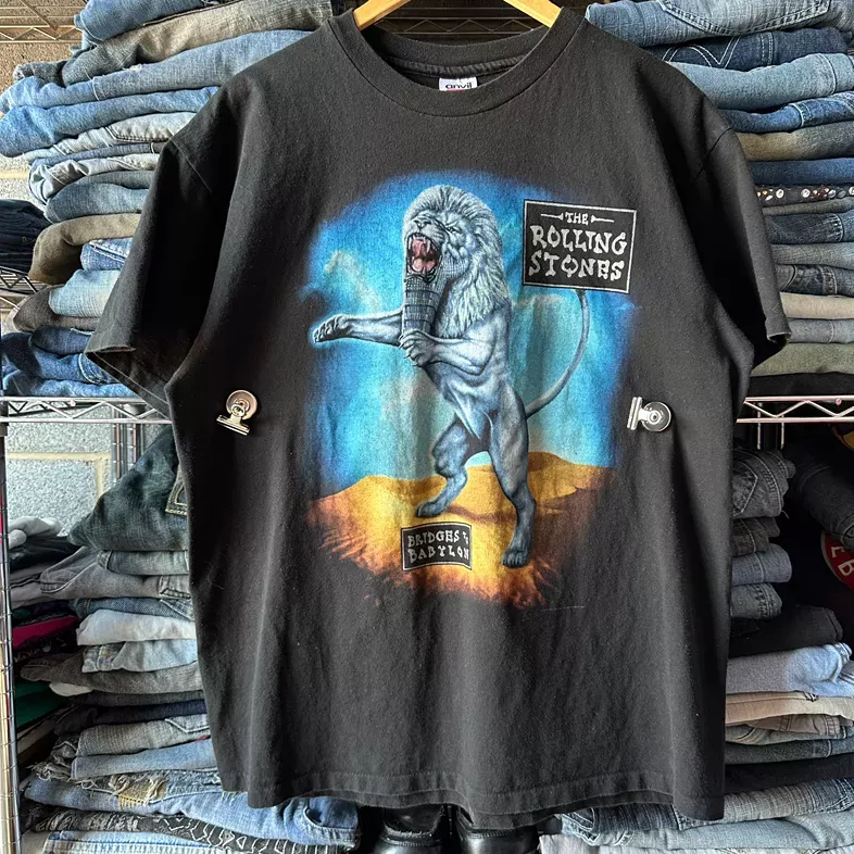 Vintage Rolling Stones Bridges to Babylon Tee