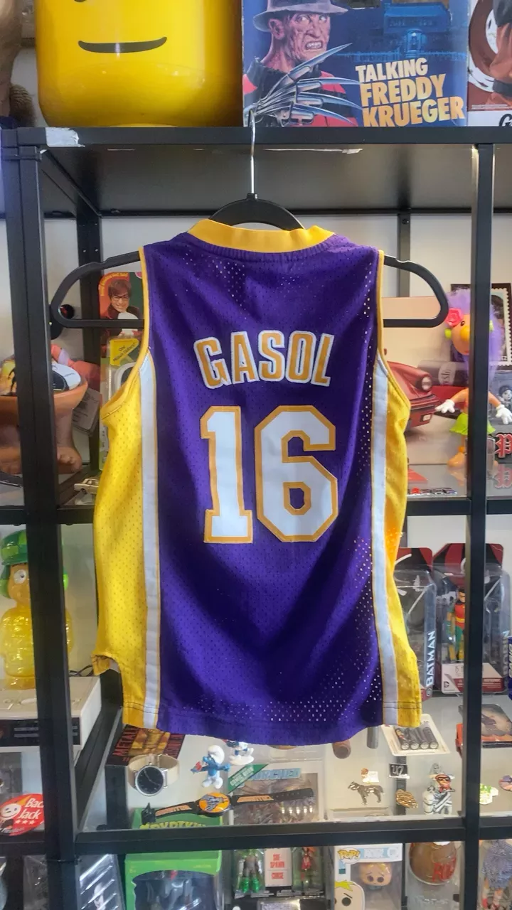 Adidas Lakers #16 Jersey Sz Small Kids