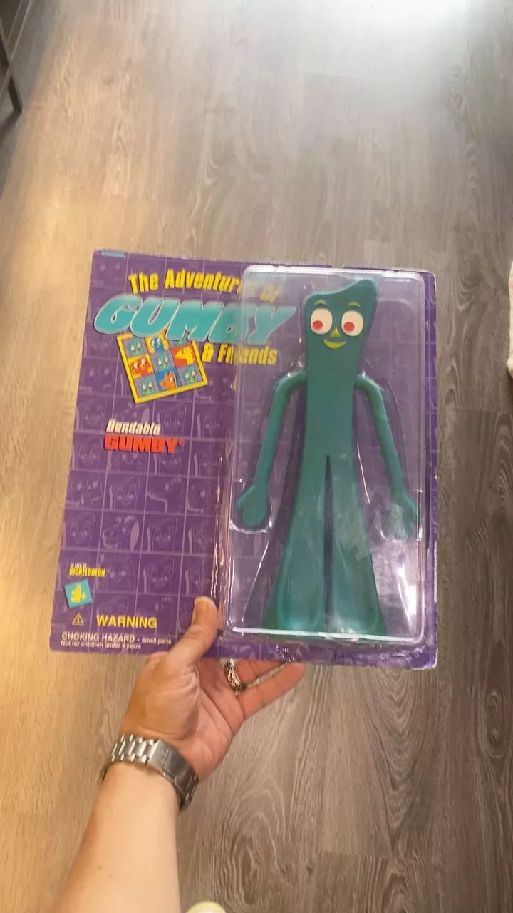 Vintage Gumby Bendable Action Figure