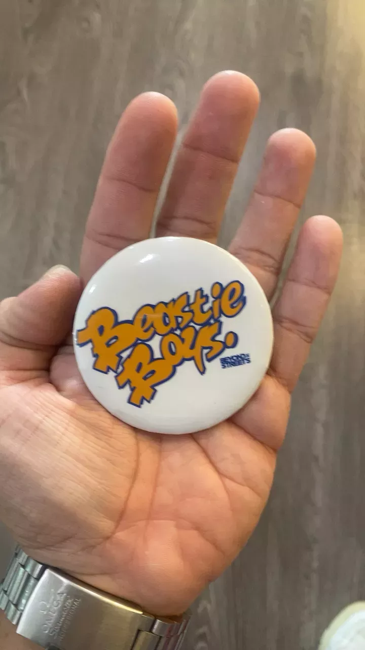Beastie Boys Beyond Streets Button