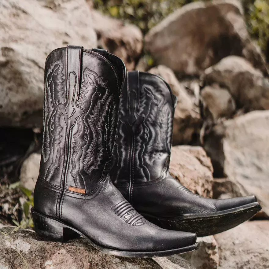 Leather Cowboy Boots