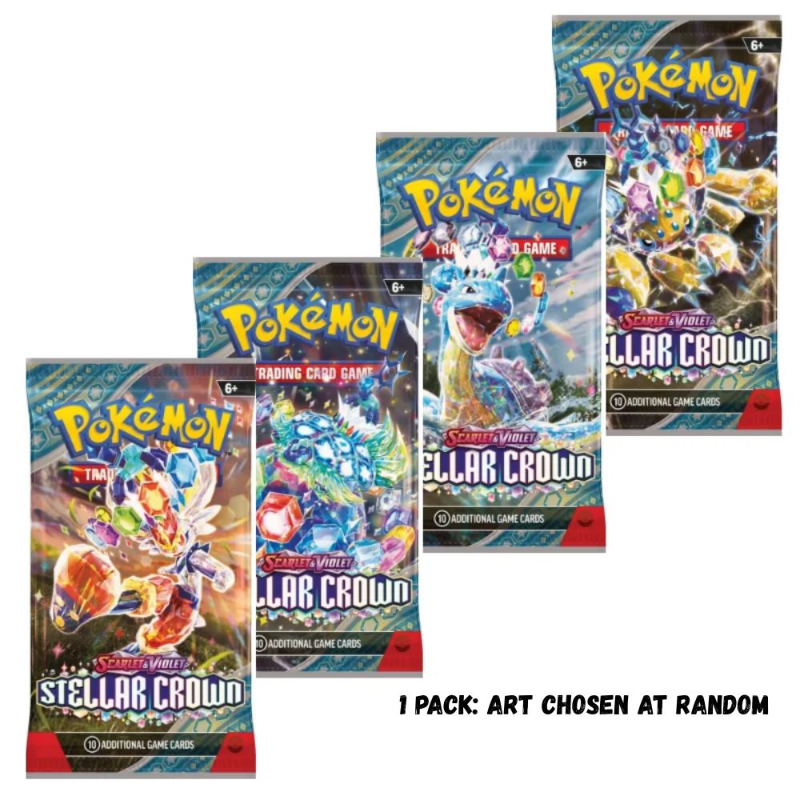 Pokemon Stellar Crown English Booster Pack