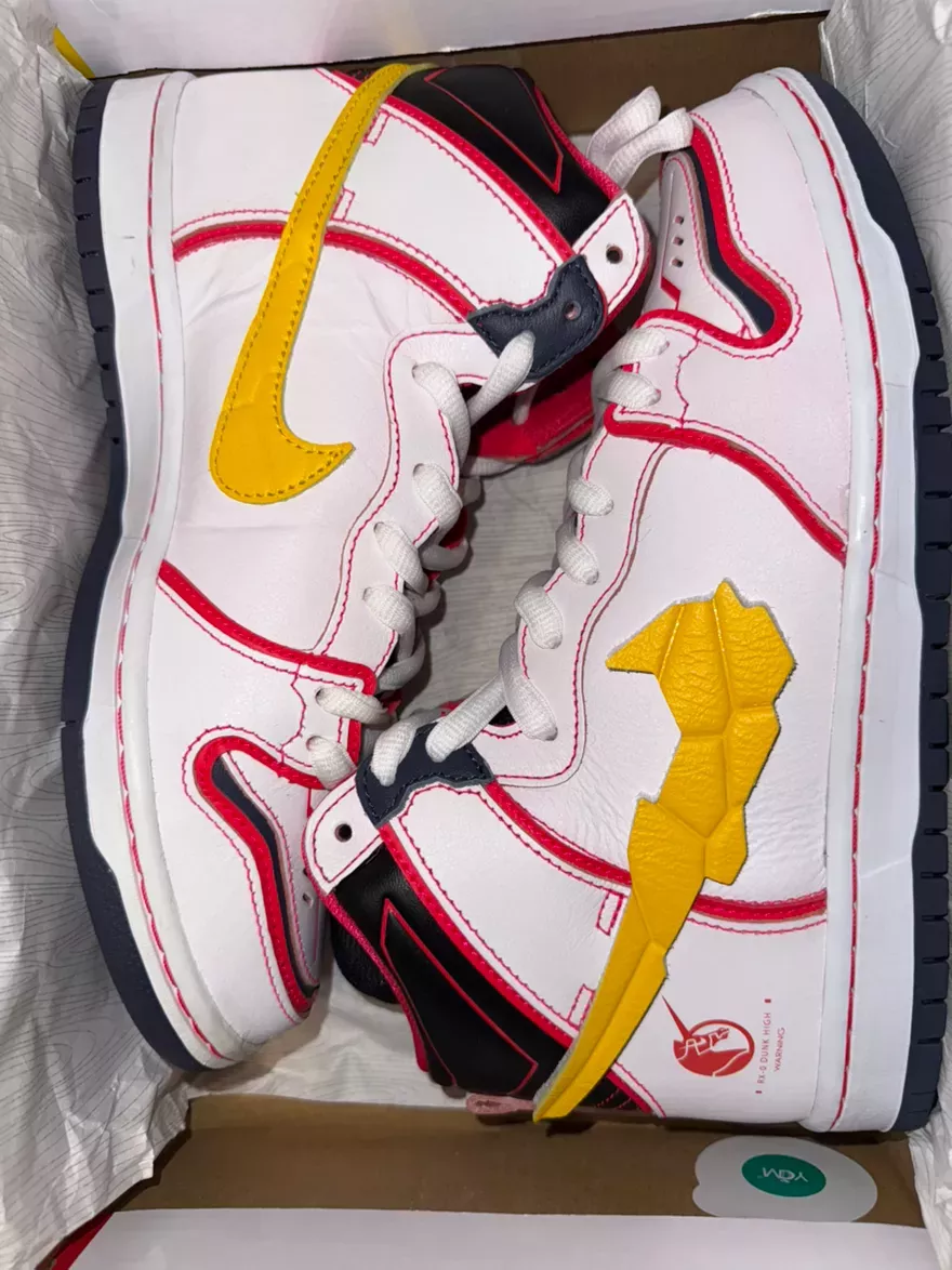 Dunk High Gundam sz 8