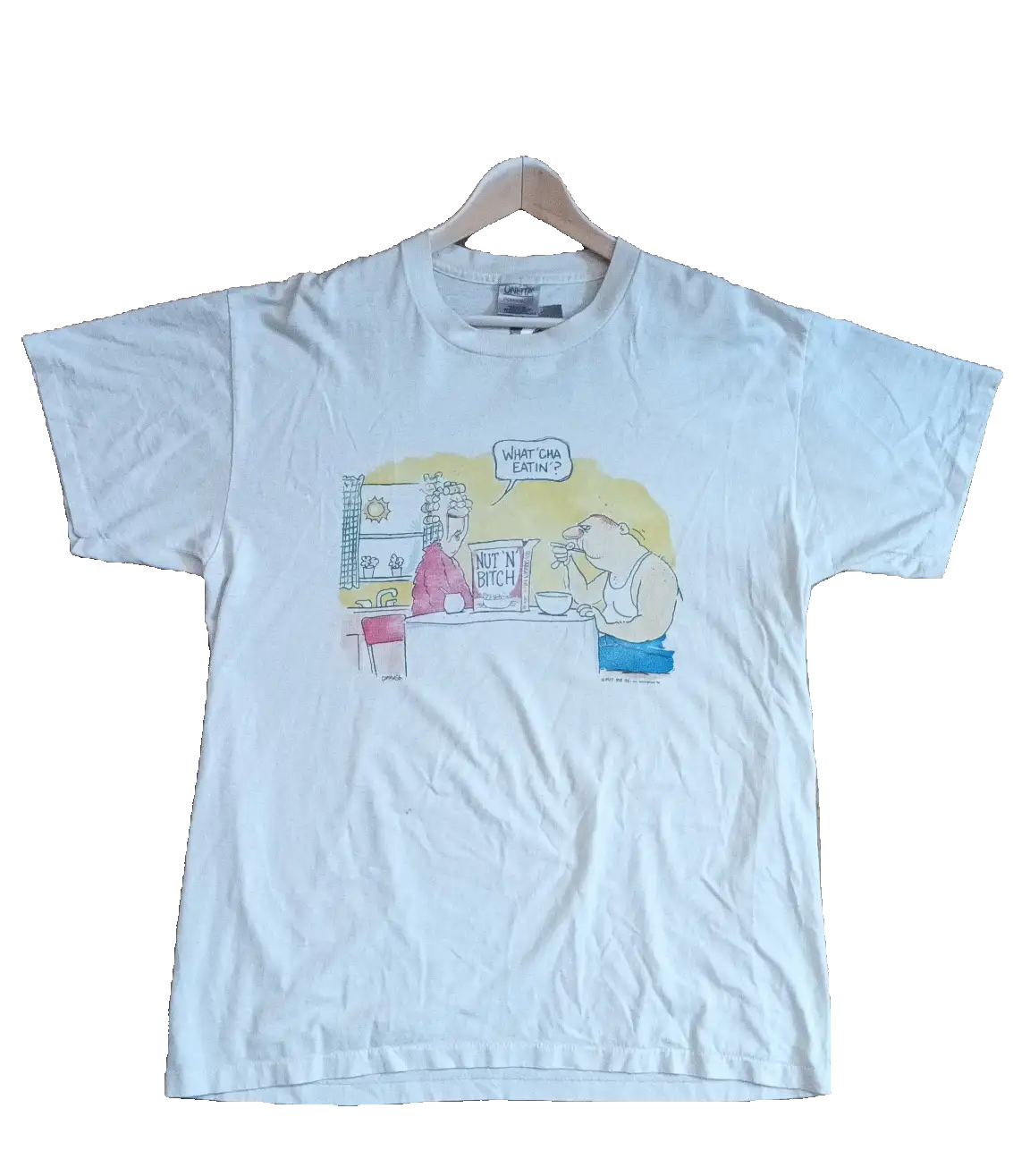 Vintage Nut N Bitch Cartoon Tee