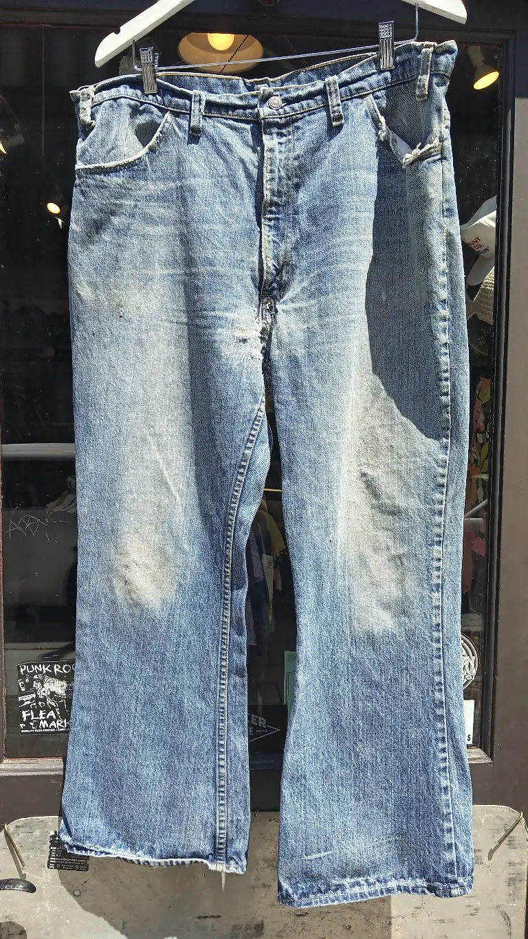 Vintage Levi Flare Leg Denim Jeans