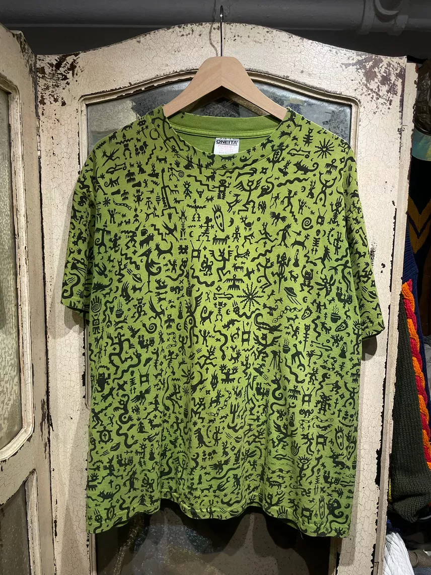 Ken Brown Petroglyphs AOP Vintage Tee