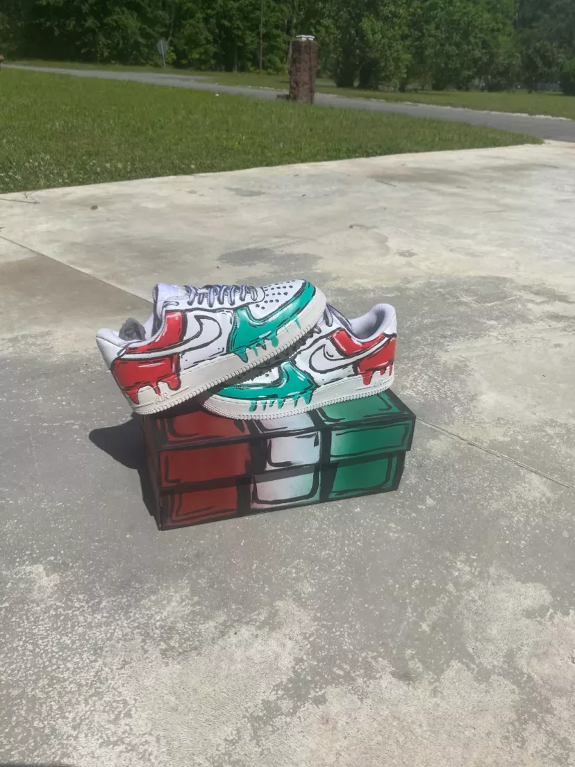 Custom Italian Drip AF1