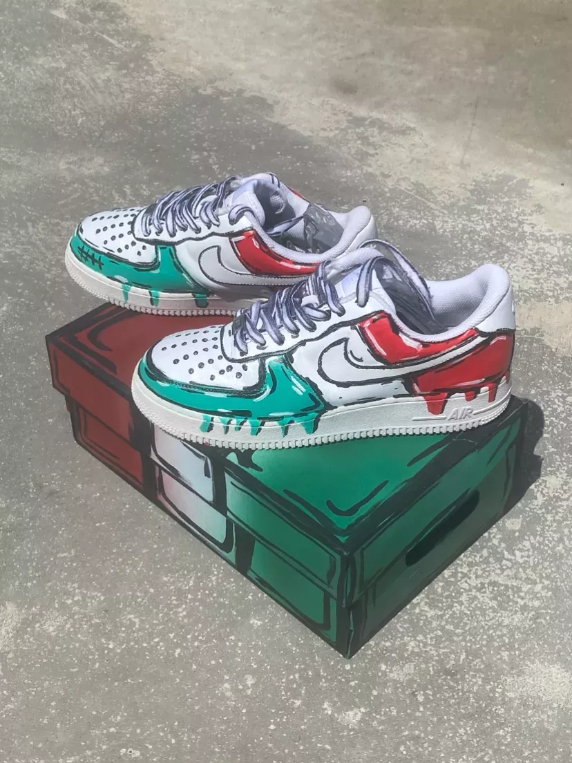 Custom Italian Drip AF1