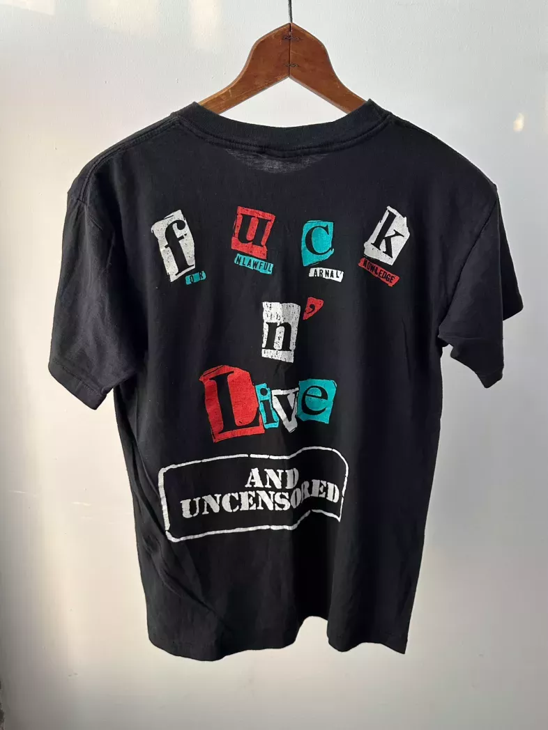 Vintage 80s Van Halen Fuck n’ Live tee