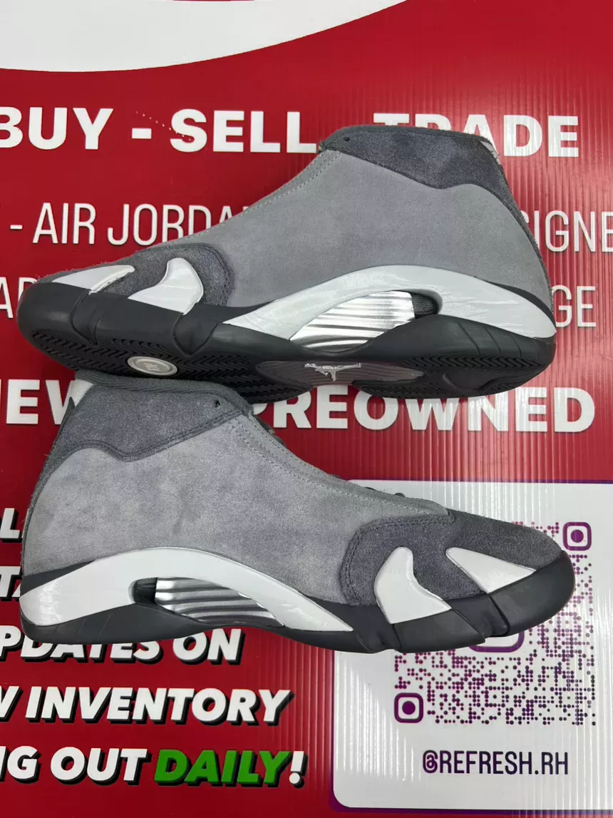 Air Jordan 14 Flint Grey Size 9.5