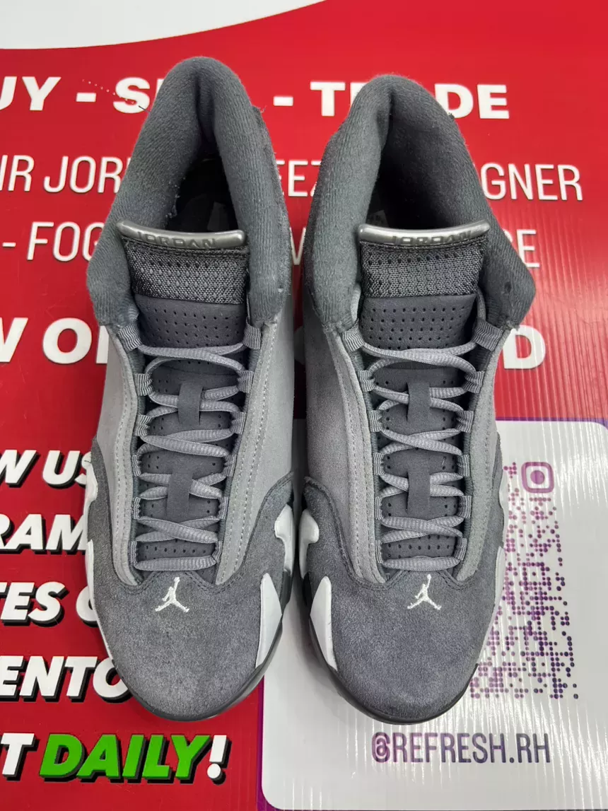 Air Jordan 14 Flint Grey Size 9.5