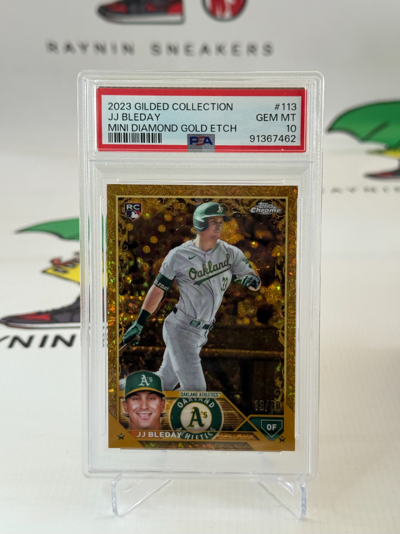 JJ Bleday RC 2023 Topps Gilded Collection /50 PSA 10