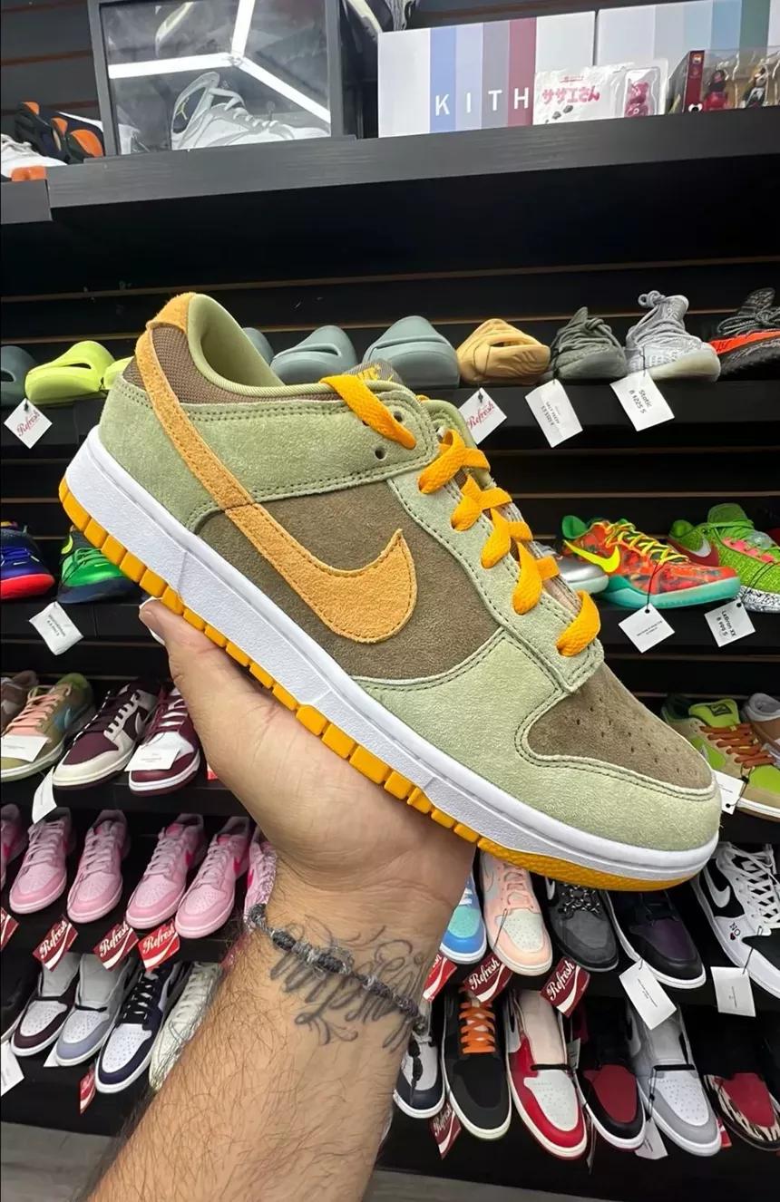 Nike Dunk Low Dusty Olive Size 10