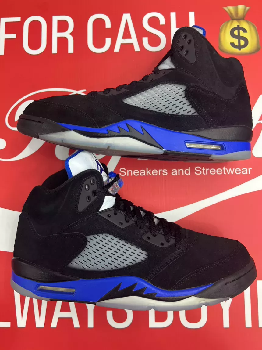 Air Jordan 5 Racer Blue Size 14