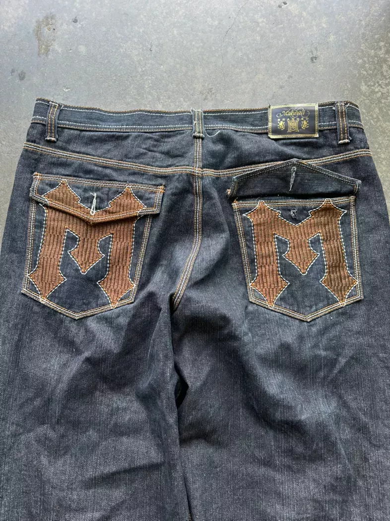 Vintage Embroidered makaveli Jeans