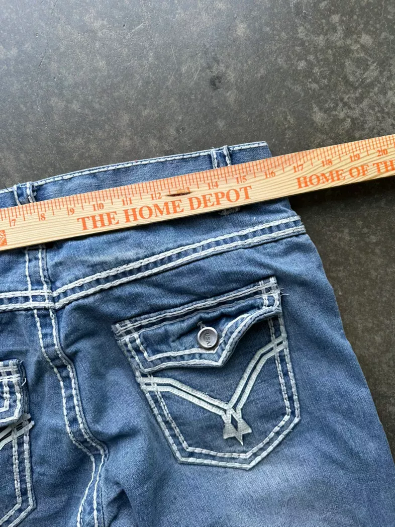 Washed Blue Fusai Jeans