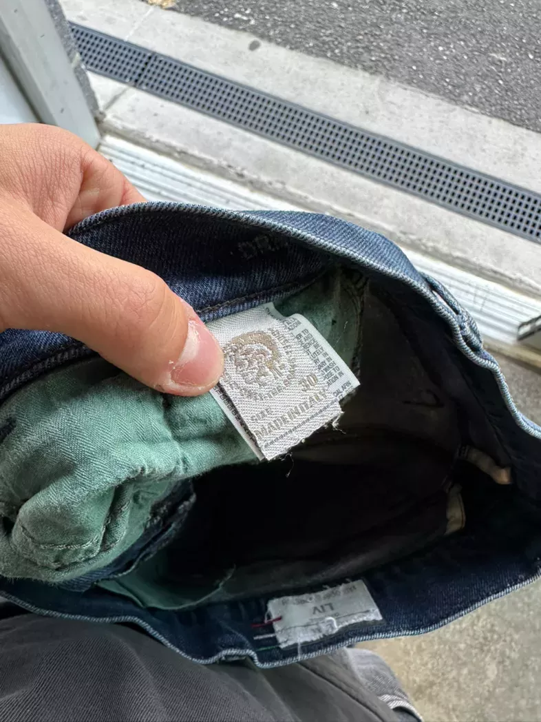 Diesel Dark Wash Denim Jeans
