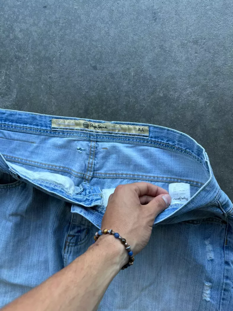 Vintage Denim Pepe Shorts