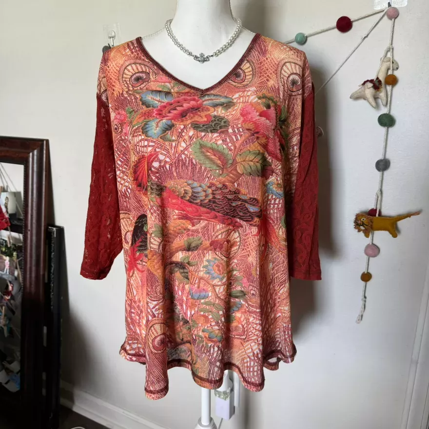 Botanical Bliss Tunic Top