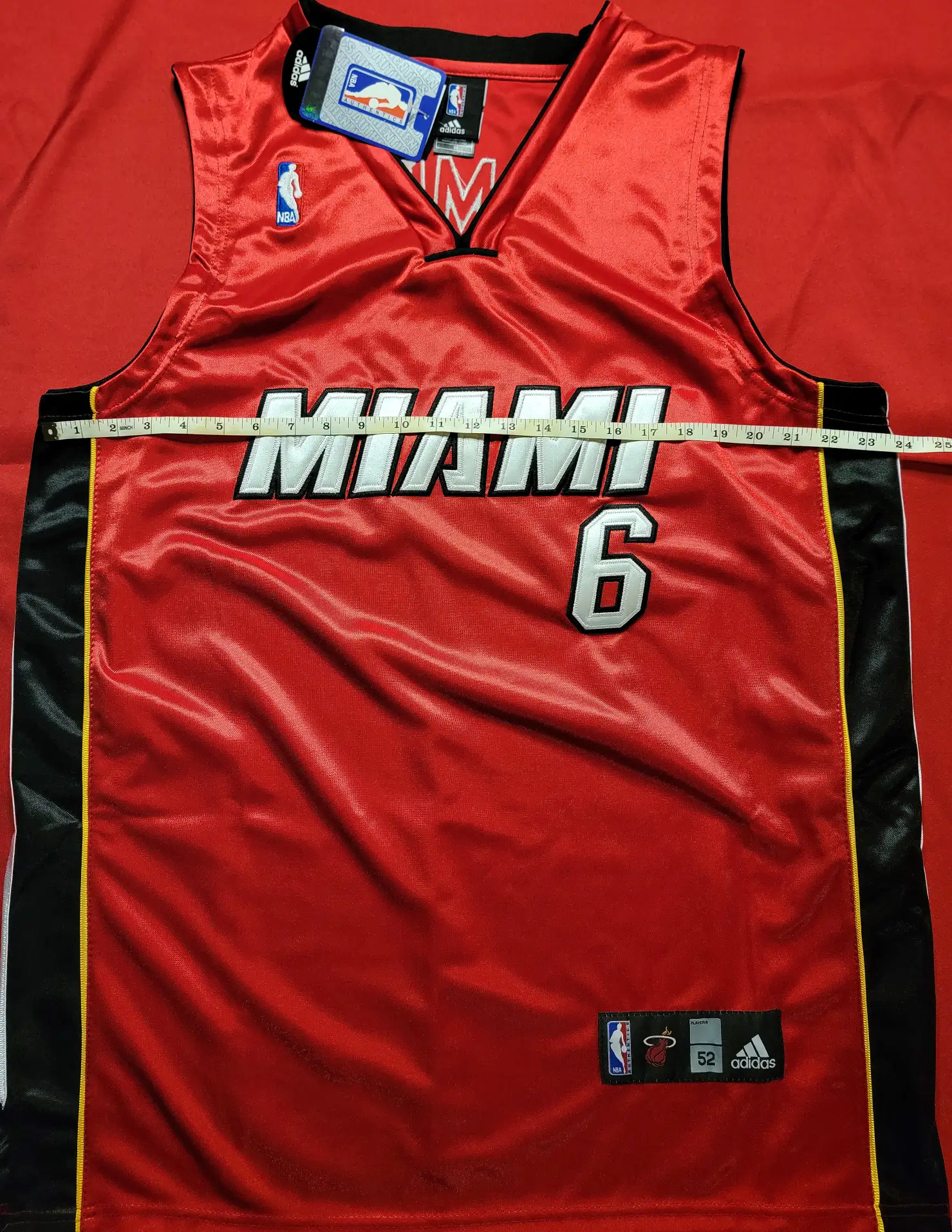 Lebron James #6 Miami Heat Jersey