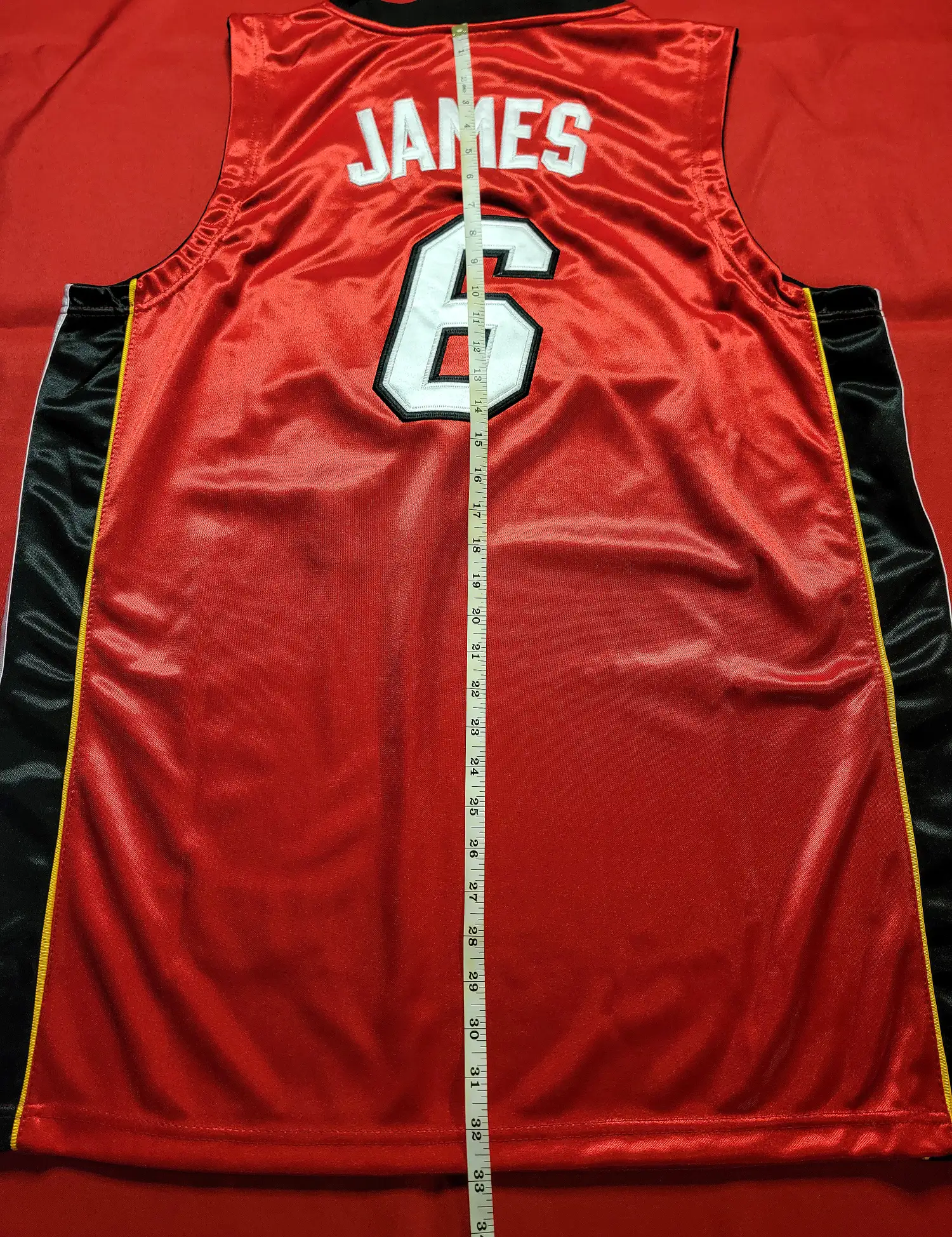 Lebron James #6 Miami Heat Jersey
