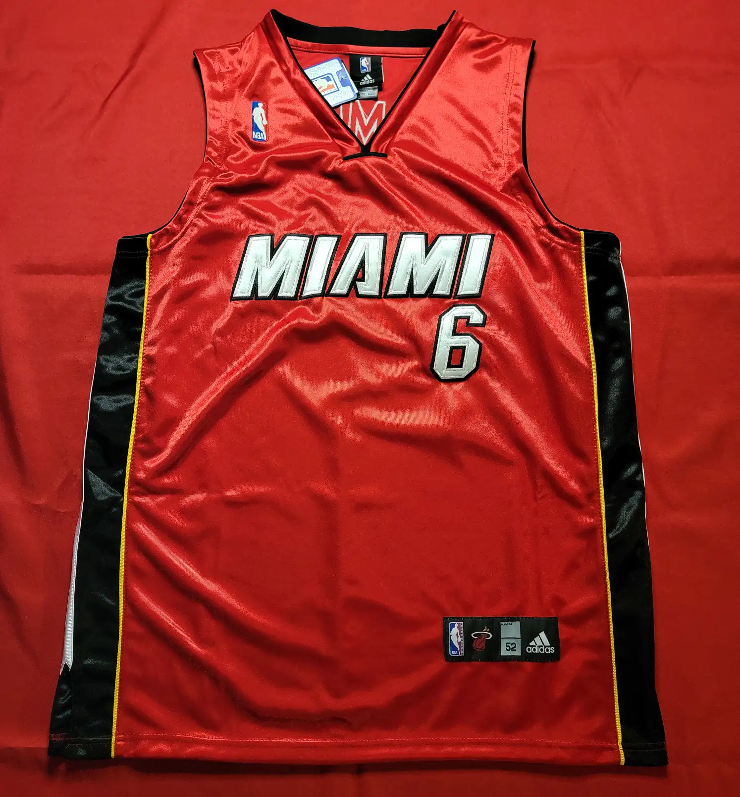 Lebron James #6 Miami Heat Jersey