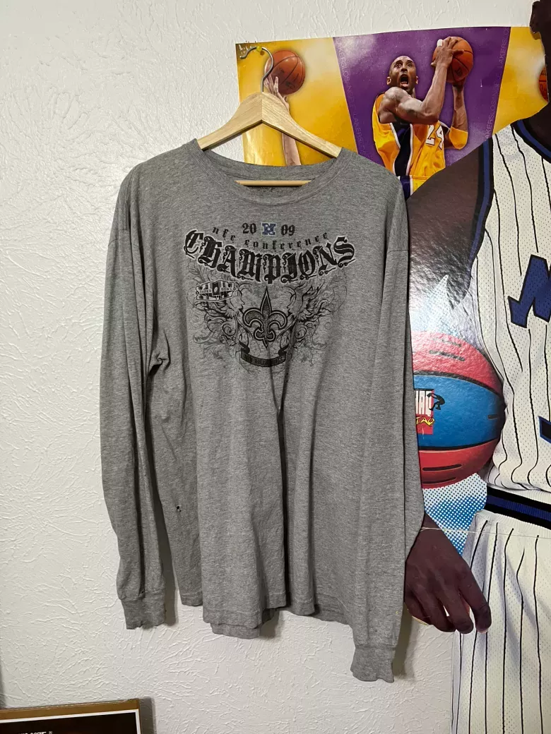 Saints 2009 Champions Long Sleeve Tee