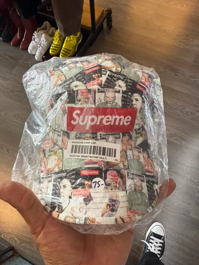 Supreme Magazine Camp Cap Multi