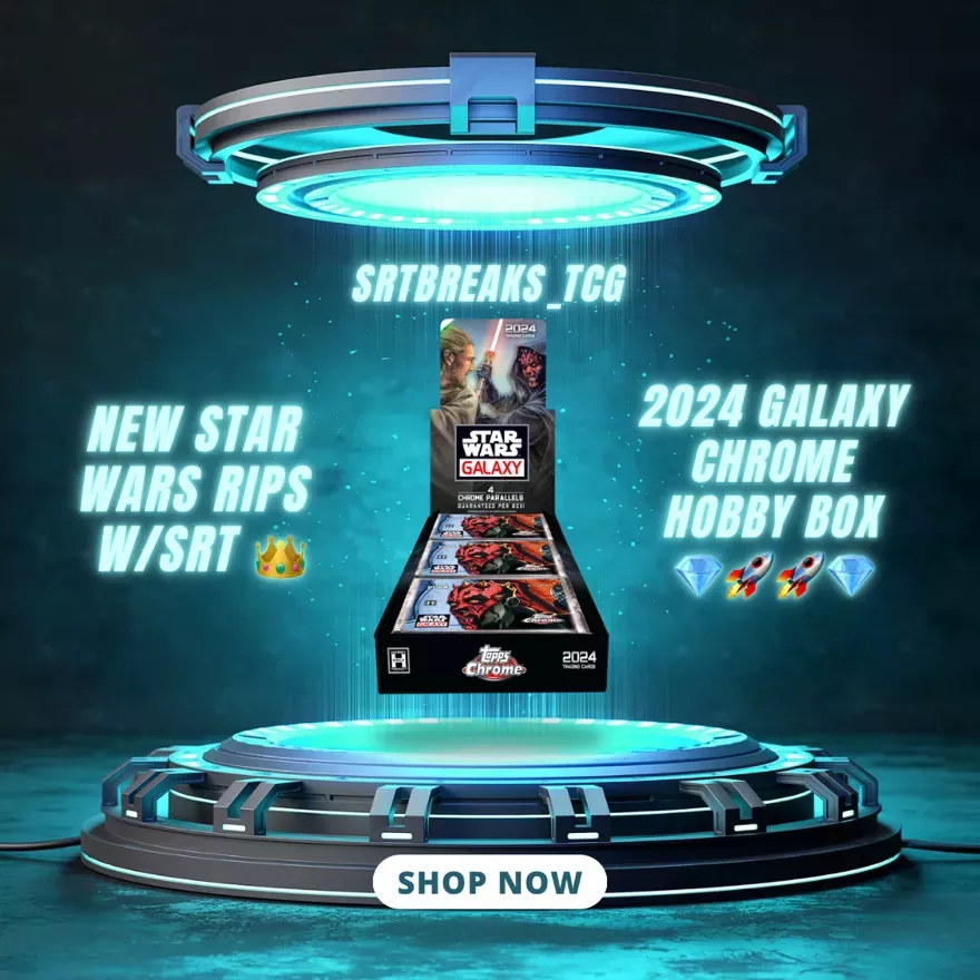 2024 Topps Chrome Star Wars Galaxy Hobby Box