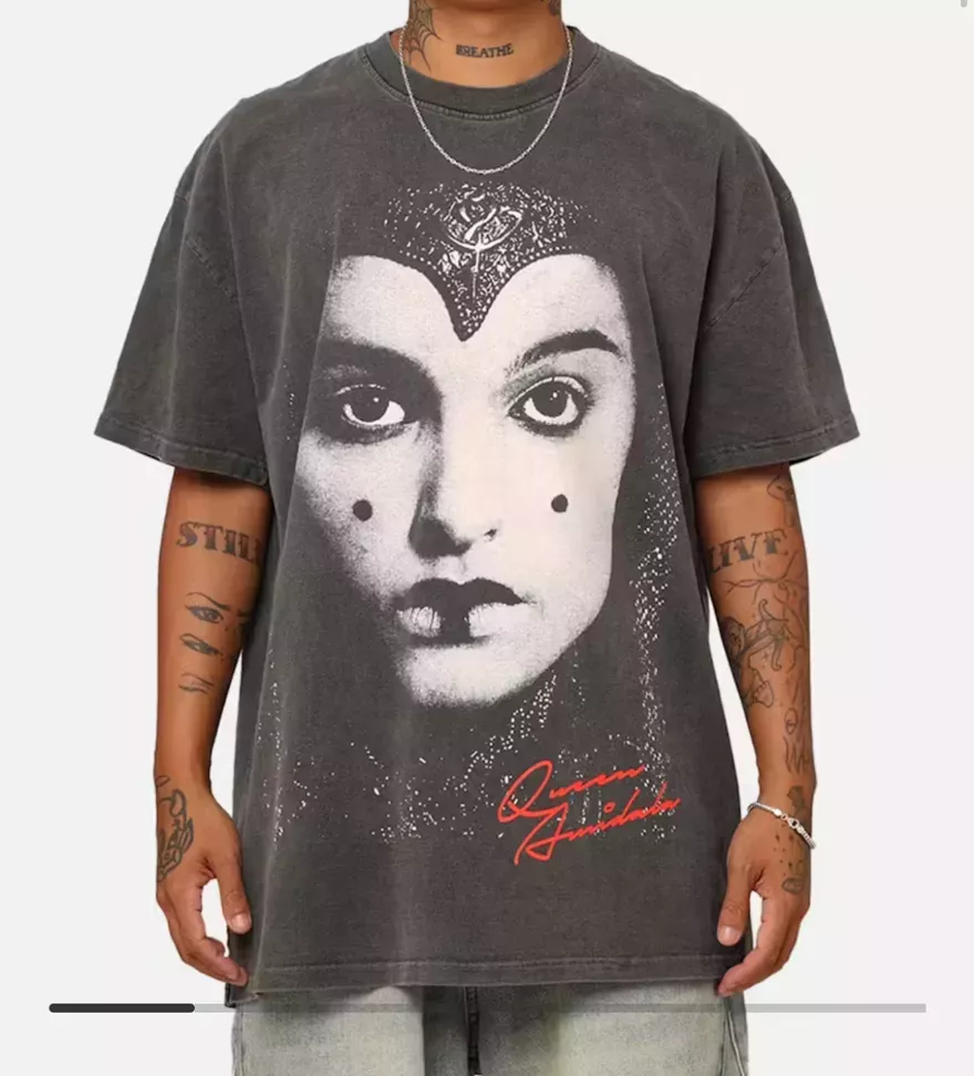 Culture Kings Size Large Queen Amidala Vintage Graphic Tee