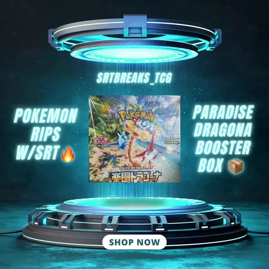 Paradise Dragona Pokemon Booster Box