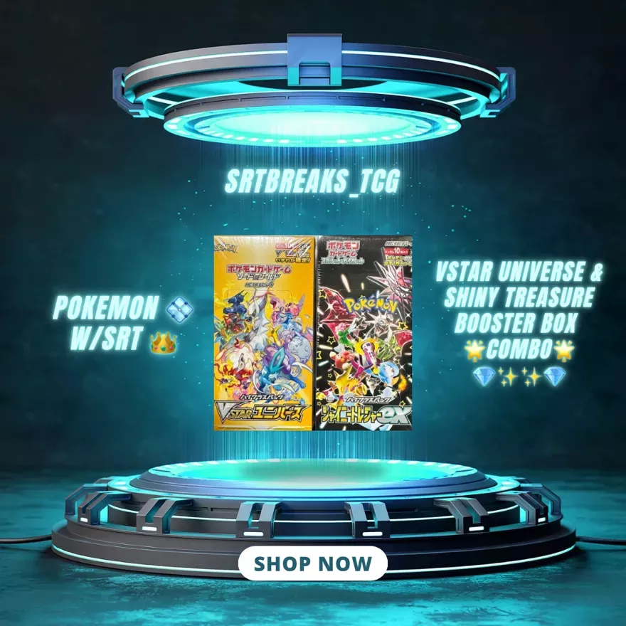 VSTAR Universe & Shiny Treasure Booster Box Combo
