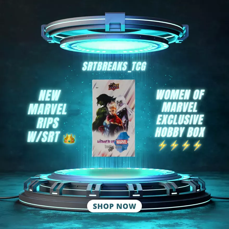 Upper Deck Women of Marvel Trading Cards Hobby Box