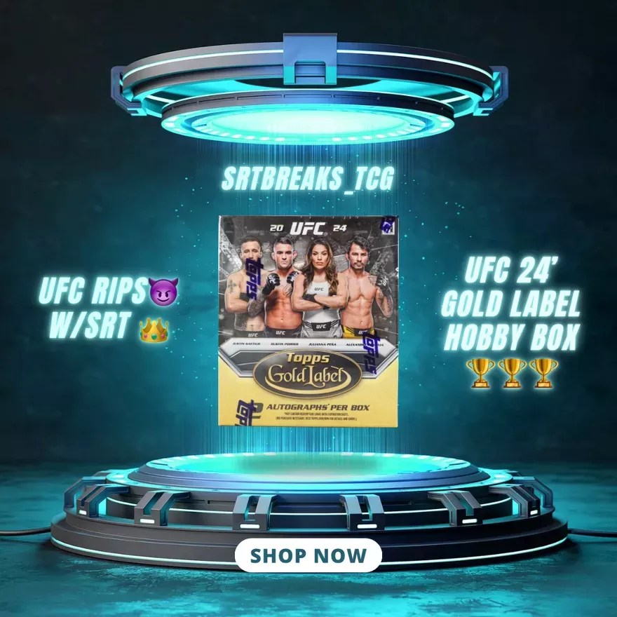 Topps UFC 24 Gold Label Hobby Box