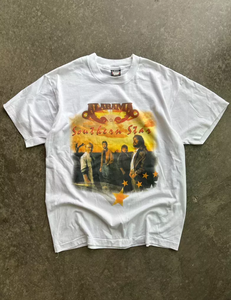 Vintage Alabama Southern Star Tour Tee