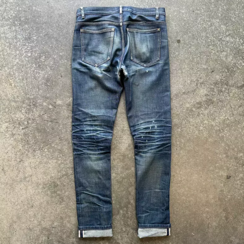 A.P.C. Faded Indigo Selvedge Jeans
