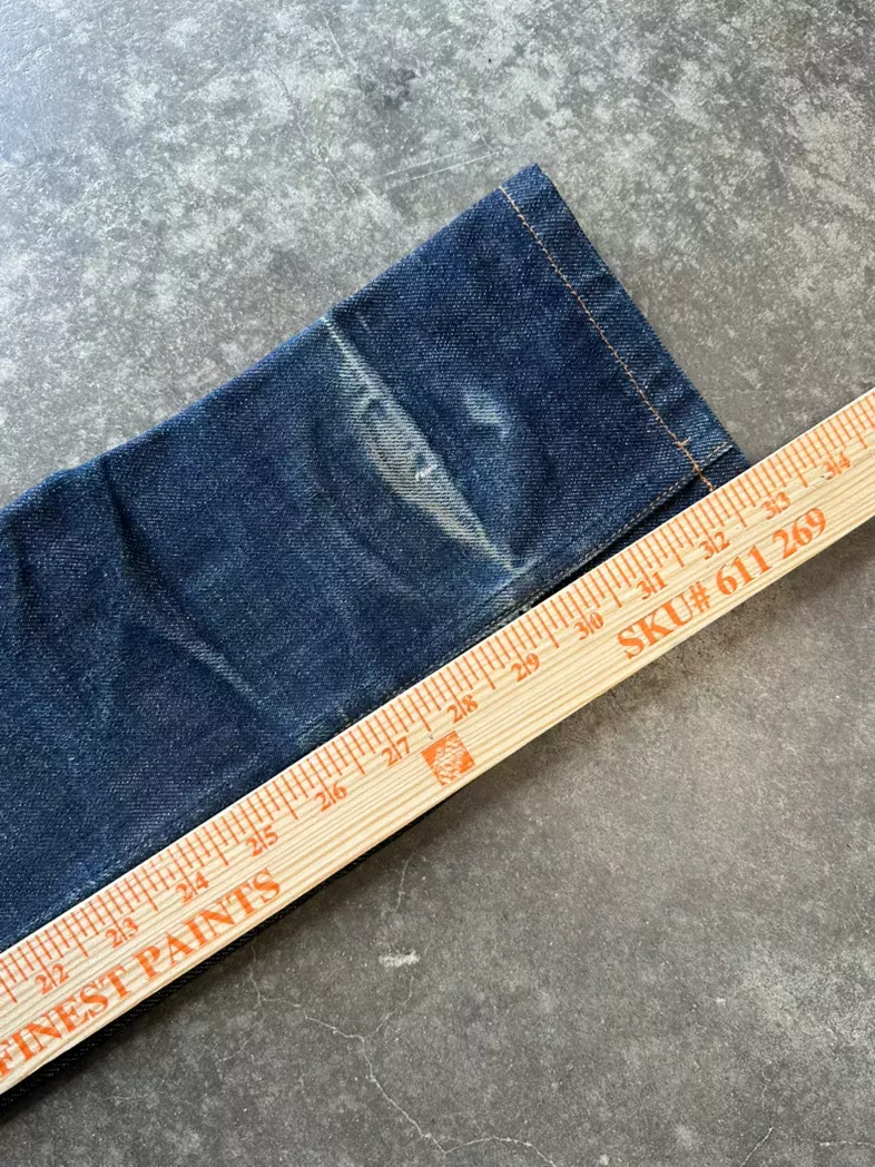 A.P.C. Faded Indigo Selvedge Jeans
