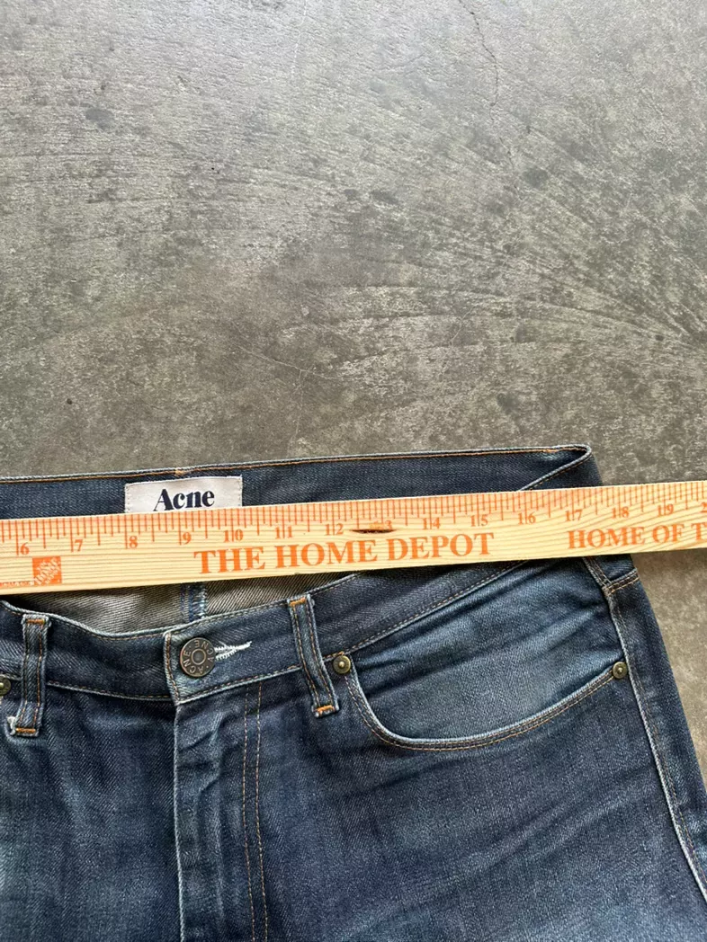 Acne Studios Faded Denim Jeans