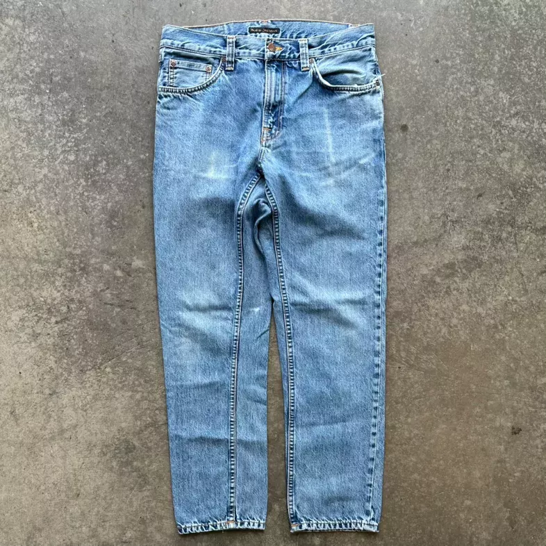 Nudie Jeans: Light Wash Denim