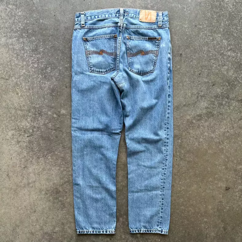 Nudie Jeans: Light Wash Denim
