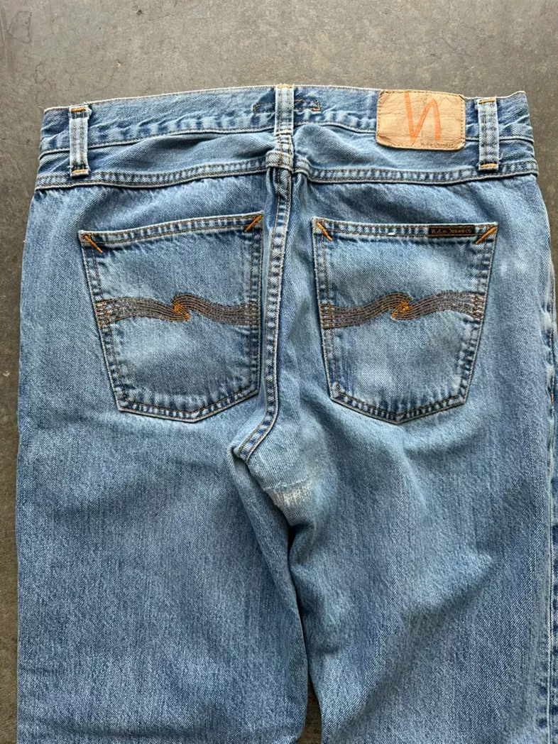 Nudie Jeans: Light Wash Denim