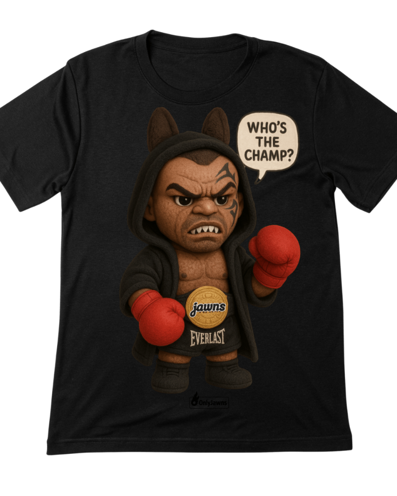 La Bu Iron Mike - Original Jawns - Black T-Shirt - Pick Your Size (S-XXL)