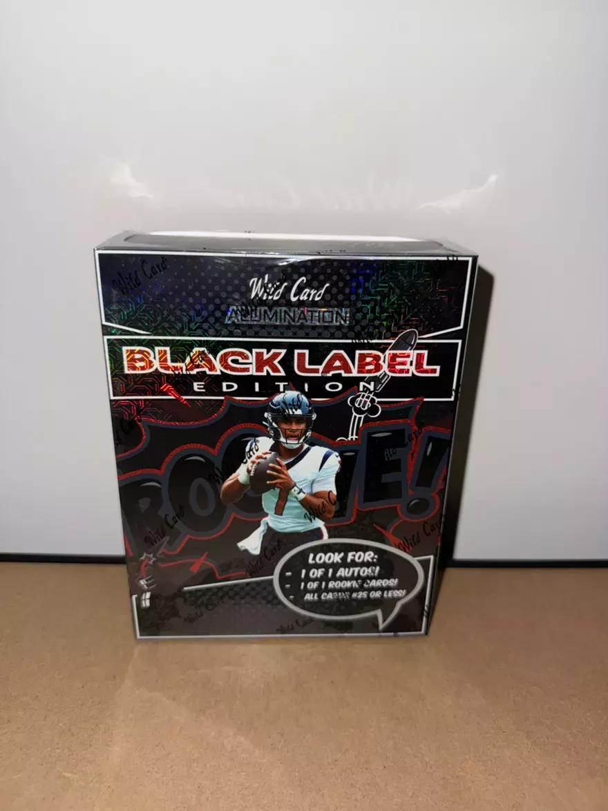 Wild Card Alumination Cj Stroud Black Label Edition Hobby Box