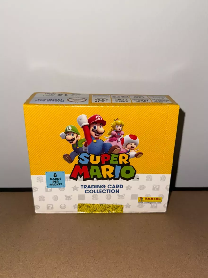Super Mario Trading Card Collection Box