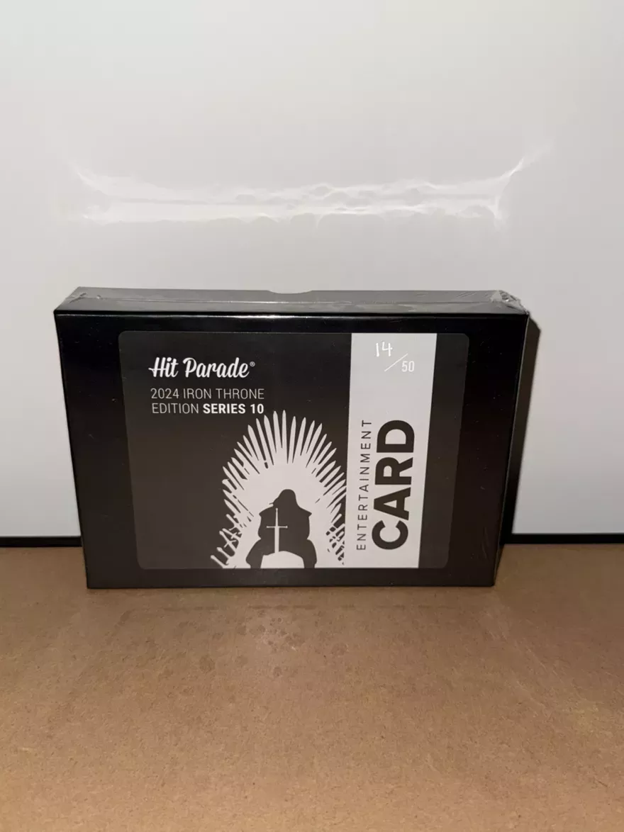 Hit Parade 2024 Iron Throne Edition Series 10 box
