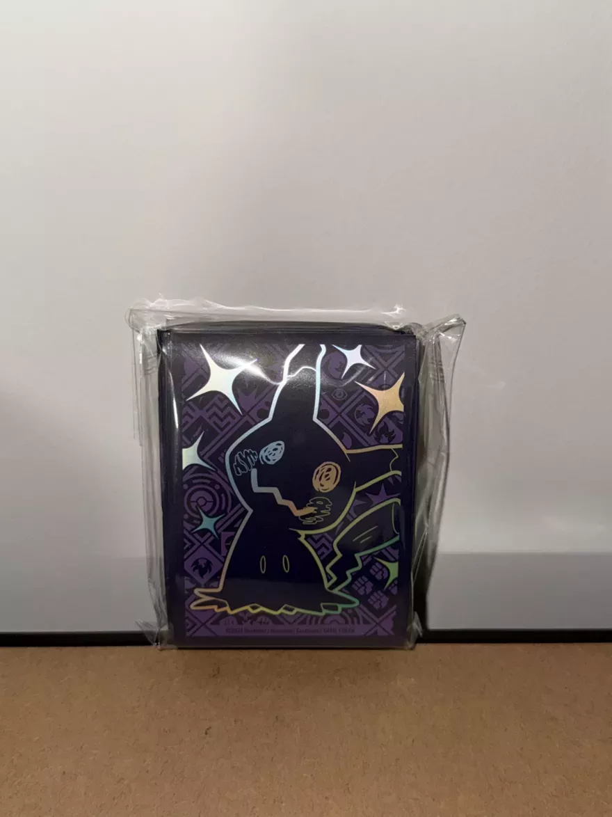 Paldean Fates Mimikyu Pokemon Card Sleeves